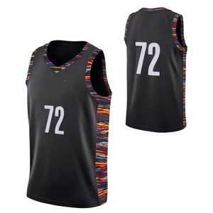 Maillot de basketball personnalisé par sublimation, respirant, grande taille, antibactérien, séchage rapide, unisexe, 100 % polyester, devant - Product Image 3