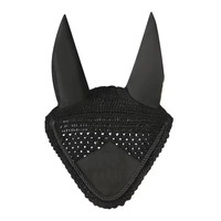 Voile anti-mouches pour cheval de haute qualité, design personnalisé, couleur marron, bonnet d'oreille, produit d'équitation disponible dans tous les designs