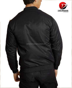 Nouveau 2025 Dernier blouson bombardier personnalisé pour hommes Design décontracté Hiver Biker Blouson bombardier décontracté en similicuir - Product Image 6