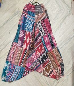 Nouvelle laine acrylique multicolore patchwork dames sarouel pyjamas/pantalons fournisseur en gros de l'inde - Product Image 2