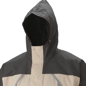 100% Polyester Reflective <b>Raincoat</b> Jacket for <b>Men</b> Women Waterproof Rain Suit for Outdoor Activities Hiking Camping - Product Image 5