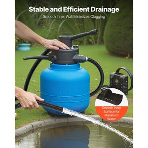 Tuyau d'arrosage en PVC ondulé noir de 21 pieds Tube d'étang flexible de 1 pouce de diamètre intérieur pour pompes piscines filtres jardins (1) - Product Image 5