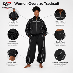 Conjunto Deportivo Versátil para Mujer, Talla Grande, con Parte Superior Espaciosa, Pantalones Coordinados y Diseño Cómodo para Ropa Casual - Product Image 6