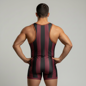 Maillots de lutte personnalisés en polyester, maillots de lutte et d'haltérophilie à bretelles, combinaisons de sport et de divertissement pour la canoë-royal - Product Image 2