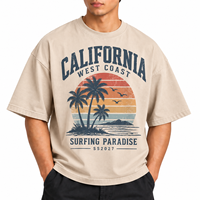T-shirt décontracté pour homme à manches courtes en coton 100% tricoté respirant