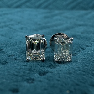 Magníficos Pendientes de Diamantes Cultivados en Laboratorio de 2.00 CT en Platino PT950 para Mujer - Product Image 4