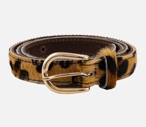 Nouvelle ceinture en cuir véritable de vache avec poils, modèle 2026, pour hommes, personnalisable avec étiquette privée et boucle ardillon métallique - Product Image 1