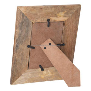 Wholesale Custom Rectangular Eco-friendly Premium Wooden Carved <b>Photo</b> <b>Frame</b> by Living And Craft – Artisan Handmade <b>Rustic</b> Decor - Product Image 4