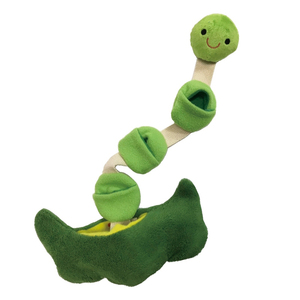 Jouet à mâcher pour chien en peluche verte, motif dessin animé, couineur, en tissu, pour les dents et anti-ennui - Product Image 6
