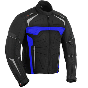 Veste de moto imperméable en Cordura 600D personnalisée pour hommes, équipement de protection pour la course à moto, fournisseur en gros d'usine OEM - Product Image 1