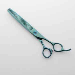 barber hair cutting chunking scissors chunking scissors hair shaping professional <b>tool</b> salon hair thinning chunking scissors - Product Image 3