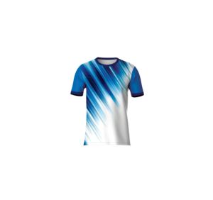 T-shirt personnalisé pour homme avec sublimation frontale, 210g, en tissu jersey couleur unie, style sportif, surface lisse, respirant, séchage rapide pour l'entraînement intensif - Product Image 5