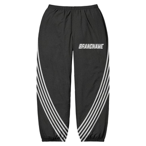 BRANDNAME กางเกงวอร์มทรงสปอร์ตสำหรับทุกเพศ ดีไซน์ลายทางเต็มตัว ระบายอากาศได้ดี ผลิตจากโพลีเอสเตอร์ เหมาะสำหรับใส่ในฤดูใบไม้ร่วง เอวยางยืด - Product Image 5
