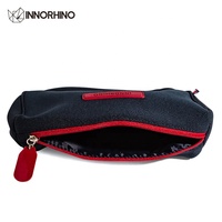 Pochette de maquillage et sac de rangement en néoprène écologique personnalisé avec logo, fermeture éclair, unisexe, épaisseur personnalisée, vente en gros INNORHINO