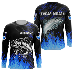 Camisa de Pesca de Manga Larga Transpirable con Protección Solar UPF 50 de Alta Calidad para Hombre y Mujer - Logotipo Frontal Personalizable 2026 - Product Image 1