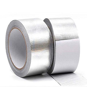 Ruban adhésif en aluminium Alugalss Premium, ruban d'étanchéité en aluminium, résistant à la chaleur, isolation, réparation, applications HVAC, électriques, industrielles - Product Image 5