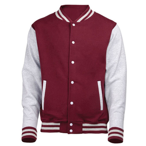 Veste universitaire tendance pour hommes et femmes, veste de style Letterman en coton mélangé doux, vêtements décontractés personnalisés OEM - Product Image 6