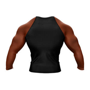 Prix de gros, vêtements de sport personnalisés professionnels, rashguard personnalisé avec logo imprimé, rashguard pour hommes - Product Image 2