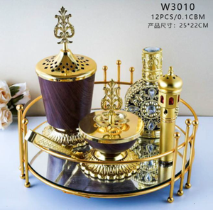 ชุดเตาเผากำยานไม้วอลนัทหรูหรา รุ่น W3010 – ขายส่ง - Product Image 3