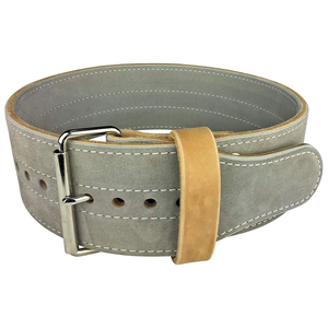 สายรัดข้อเท้ายกน้ำหนักคุณภาพสูงแบบกำหนดเอง หนังวัวแท้ พร้อมหัวเข็มขัดและสายรัดแบบหนาม สำหรับความปลอดภัยในการฝึกขา  ปรับแต่งโลโก้ได้ - Product Image 5