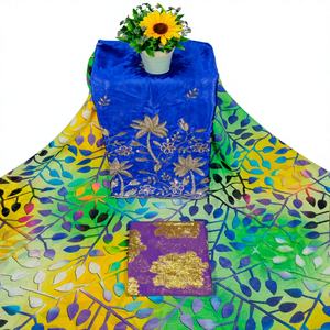 New Arrival Eco-Friendly 100% for Cotton Voile Fabric Twill Printed Geometric Pattern Lightweight for Regular Wear - Product Image 5