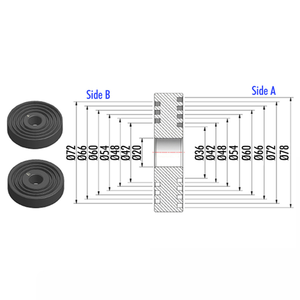 Kit de 26 Piezas Universal para Extraer e Instalar Cojinetes y Bujes - Product Image 2