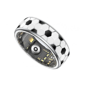 Anillo Inteligente con Recordatorio de Mensajes, Monitor de Frecuencia Cardíaca, SpO2, Monitor de Sueño, Contador de Pasos, Control por Gestos, Resistente al Agua, Unisex, para Fútbol - Product Image 4