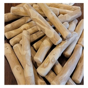 Jouet à mâcher pour chien en bois de café, expédition le jour même, respectueux de l'environnement, pour soulager le stress et nettoyer les dents, texture résistante pour chiens forts - Product Image 1