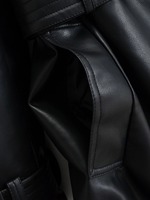 Manteaux longs exclusifs en cuir de vachette pour femmes – Blousons en cuir véritable tendance pour l'hiver – Manteau long en peau de mouton pour femmes