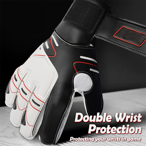 Gants de gardien de but de football professionnels avec personnalisation de marque, paume en latex allemand de qualité supérieure - Product Image 4