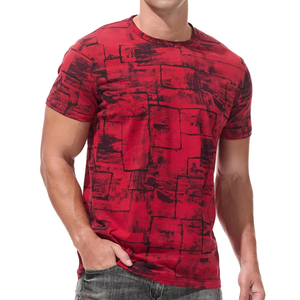 New Custom <b>Men's</b> Lightweight 100% Cotton Knitted Oversized T-Shirt High Quality Custom Logo Design Quick Dry Breathable Short - Product Image 1