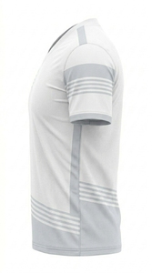 T-shirt unisexe en polyester respirant, léger, à séchage rapide, imprimé en sérigraphie, pour le sport et la course à pied, vente en gros - Product Image 4