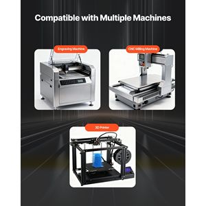 Actuador de guía lineal CNC con husillo de bolas y carrera de 1000 mm, motor paso a paso Nema 23, guías lineales - Product Image 6