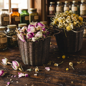 Infuseur à thé vintage en maille de laiton, panier réutilisable en métal pour tisanes - Product Image 2