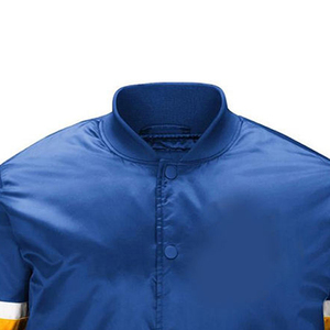 Best Sale Men's Winter Satin Jacket High Quality Lightweight Windproof Eco-Friendly Stand Collar Outdoor Wear Stain Jacket - Product Image 3