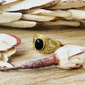 Top Style Demanding Product <b>Ring</b> Vintage 18K <b>Gold</b> Plated Brass <b>Cocktail</b> <b>Ring</b> Filigree Design Unisex Statement Wholesale <b>Ring</b> - Product Image 5