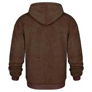 Top Selling Winter <b>Sherpa</b> <b>Fleece</b> Breathable Eco-Friendly Oversized Hoodies for <b>Men</b>-High Quality Street Wear - Product Image 4