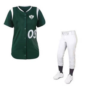 Uniforme de Softball con Logotipo Personalizado de Último Diseño, Uniforme de Softball Más Vendido al Por Mayor a Precio Económico para Venta en Línea - Product Image 5