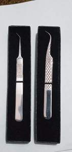 Vired Impex ST Eyelash Extension Tweezers Stainless Steel <b>Precision</b> <b>Tools</b> Set Anti-magnetic Acid-resistant Antistatic Eyelash - Product Image 2