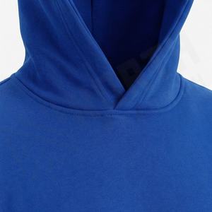 Fabricant OEM ODM en gros, sweats à capuche pour hommes en 2 pièces, logo personnalisé imprimé, tissu polaire 100% coton, couleur personnalisée - Product Image 4