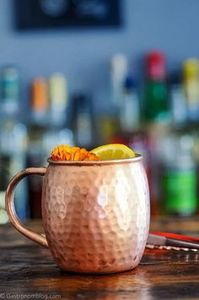 Copper <b>serving</b> mug <b>set</b> artisan inspired <b>beverage</b> cups handmade premium cocktail drink mugs durable - Product Image 5