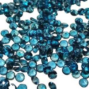 Topaze Bleue de Londres Pierres coupées de haute qualité de 6mm du fabricant de topaze bleue Pierres précieuses rondes naturelles - Product Image 3