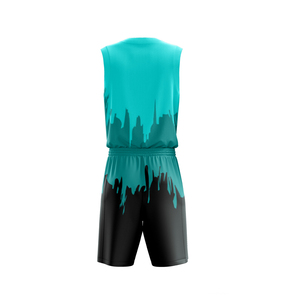Uniforme de Baloncesto Sublimado Personalizado, 100% Poliéster, Uniforme de Baloncesto Profesional - Product Image 4