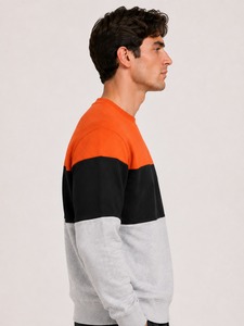men sweatshirt men crewneck sweatshirt men's pullover sweatshirt men's <b>fleece</b> sweatshirt casual sweatshirt cotton sweatshirt - Product Image 4