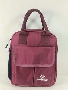 Insulated <b>Lunch</b> <b>Bag</b> Double Layer Zipper Food Tote Thermal Picnic <b>Bag</b> with Handles Custom Logo - Product Image 2