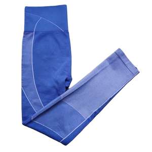 Leggings de Yoga de Cintura Alta y Longitud Completa para Mujer, Pantalones Deportivos con Efecto Push-Up, Sin Costuras y Elásticos en Cuatro Direcciones - Product Image 4