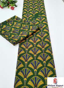 Tela Africana de Alta Calidad con Estampado de Cera y Ankara 100% Algodón para Prendas Tradicionales y Decoración de Interiores - Product Image 4