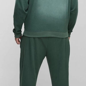 Ensemble sweat à capuche et pantalon baggy brodé surdimensionné 2026, personnalisé, en molleton 100 % polyester épais, coupe ample et décontractée pour l'hiver - Product Image 6