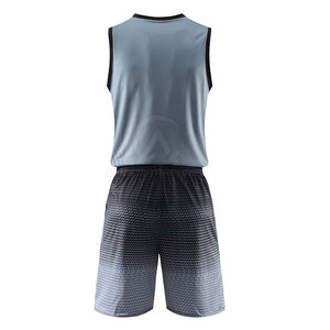 Tenues de basketball personnalisées en gros avec tissu à séchage rapide, adaptées aux écoles, clubs et équipes de compétition du monde entier - Product Image 2