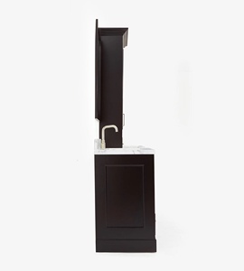 Gabinete de Baño OEM Mary de 85 Pulgadas con Doble Lavabo, Solo 3 Opciones de Acabado, Directo de Fábrica en Vietnam - Product Image 3